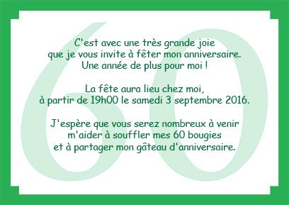 Petit texte d anniversaire 60 ans  Texte anniversaire 60 ans, Texte  anniversaire, 60 ans anniversaire